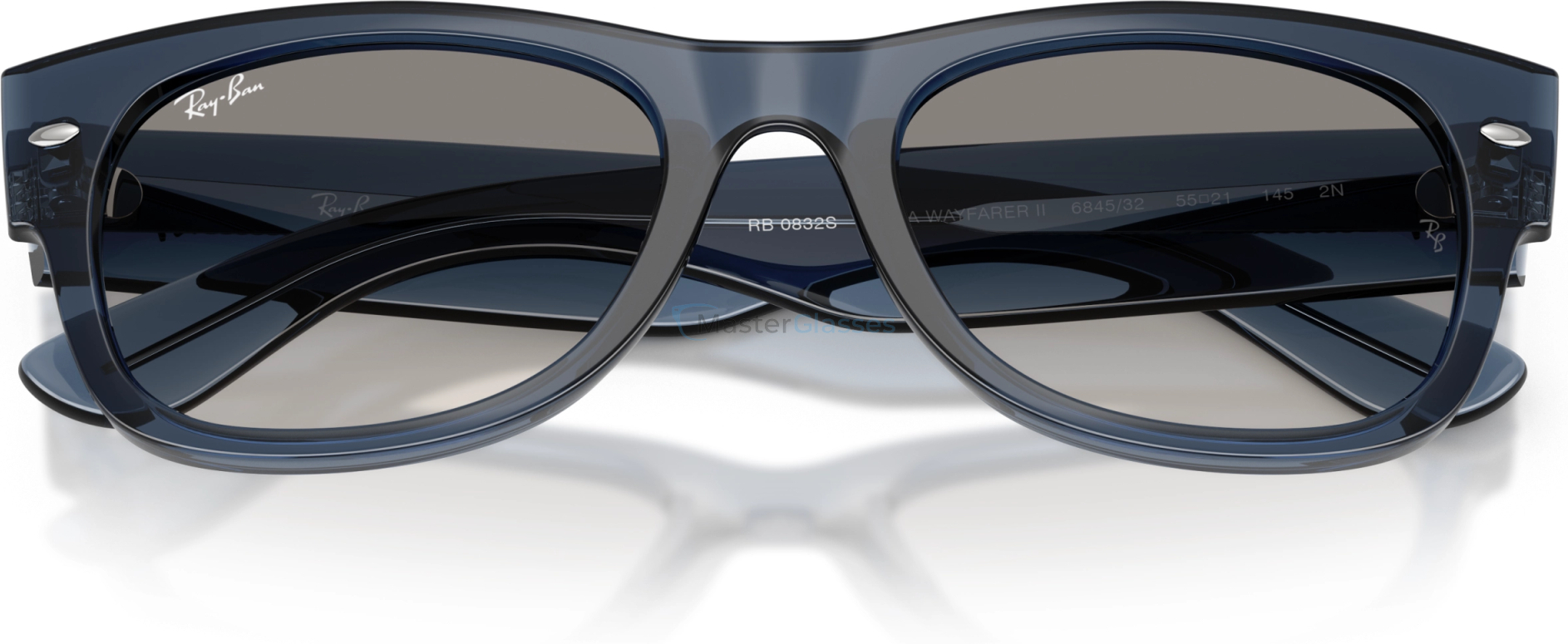 Солнцезащитные очки Ray-Ban MEGA WAYFARER II RB0832S 684532 Blue