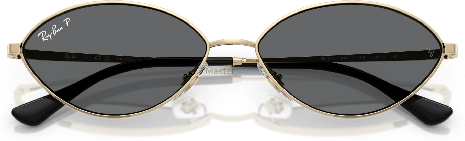 Солнцезащитные очки Ray-Ban KAI RB3757 921381 Gold