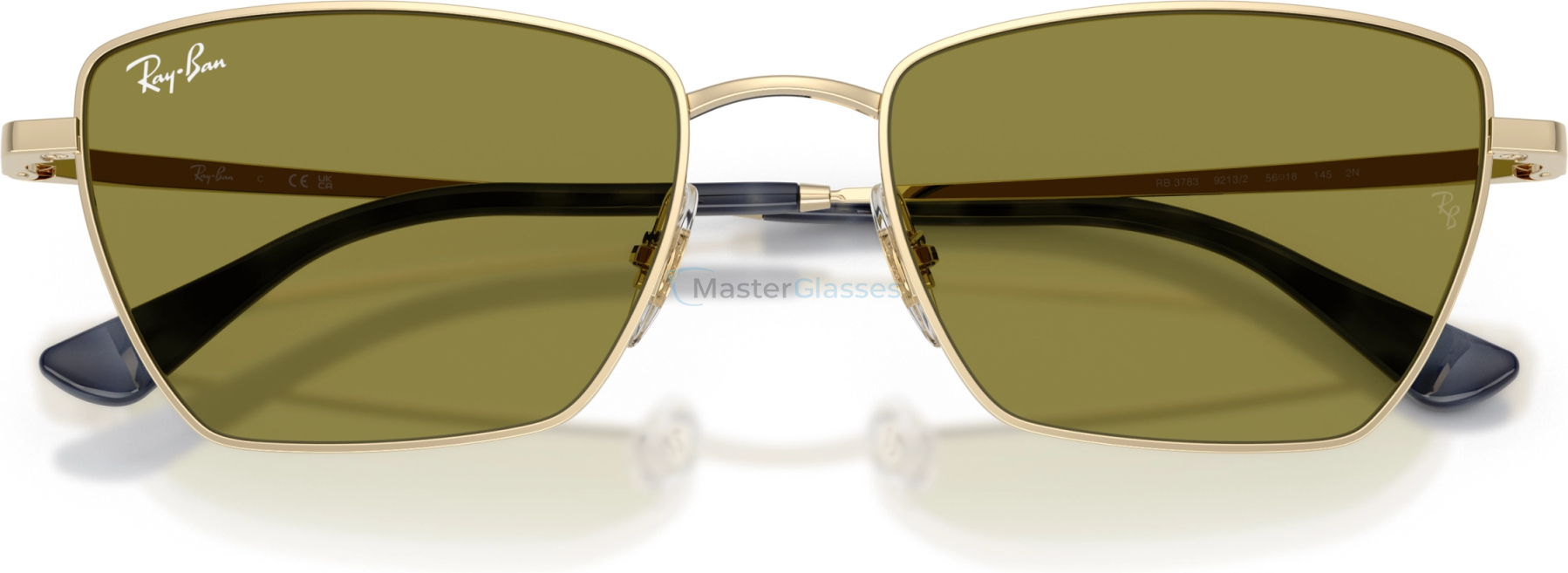Солнцезащитные очки Ray-Ban RB3783 9213/2 Gold