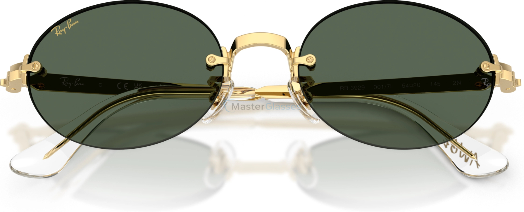 Солнцезащитные очки Ray-Ban RB3929 001/71 Gold