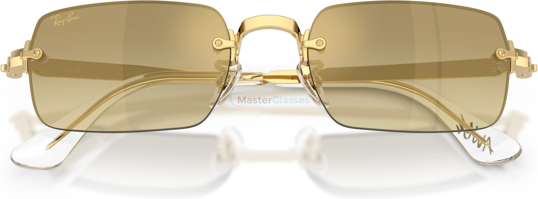 Солнцезащитные очки Ray-Ban RB3928 001/7I Gold