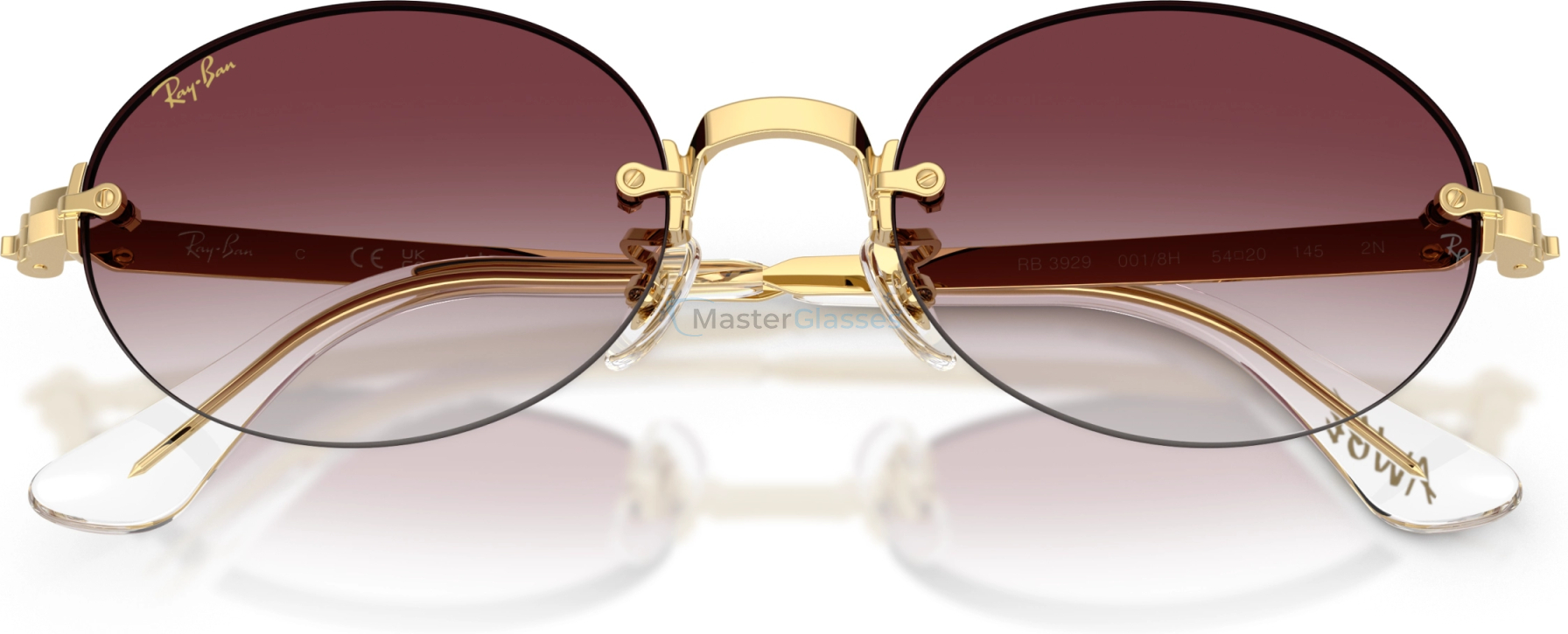Солнцезащитные очки Ray-Ban RB3929 001/8H Gold