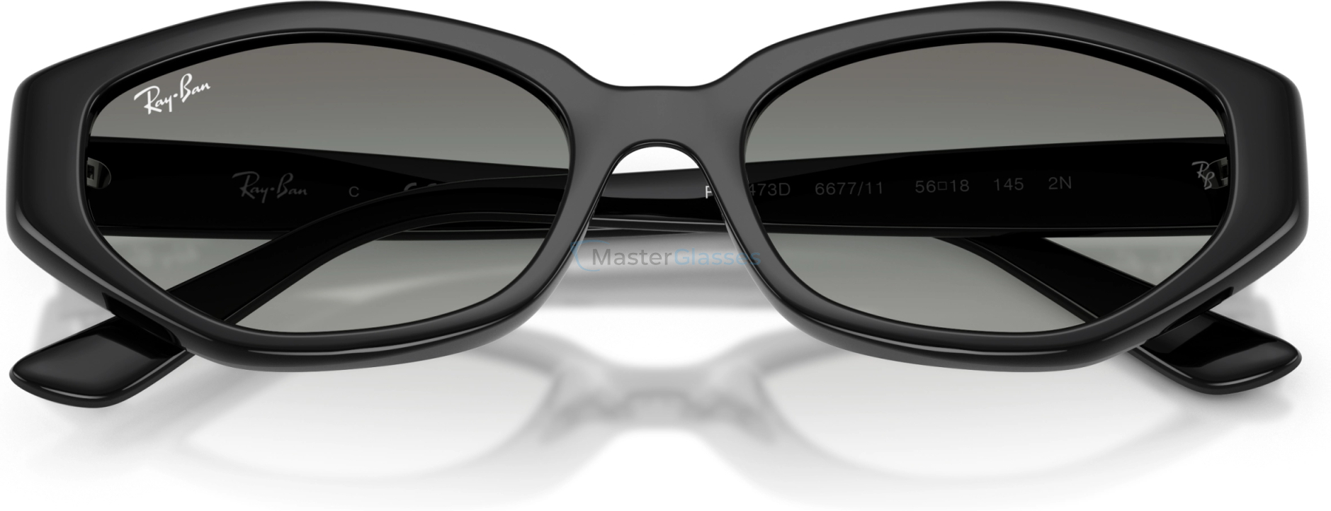 Солнцезащитные очки Ray-Ban RB4473D 667711 Black