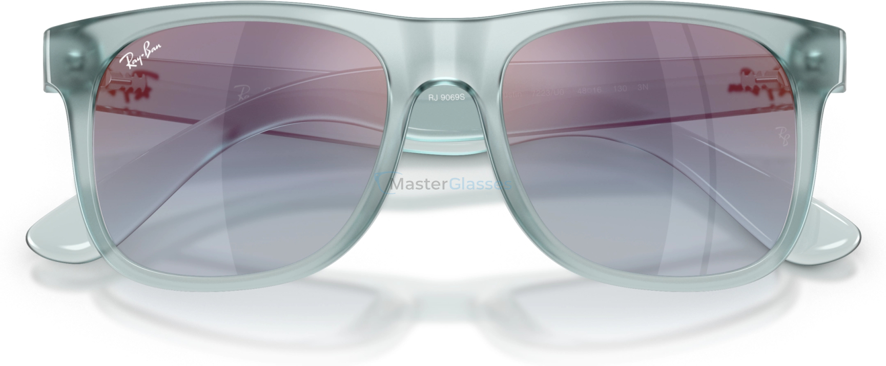Детские солнцезащитные очки Ray-Ban JUNIOR JUSTIN RJ9069S 7223U0 Blue