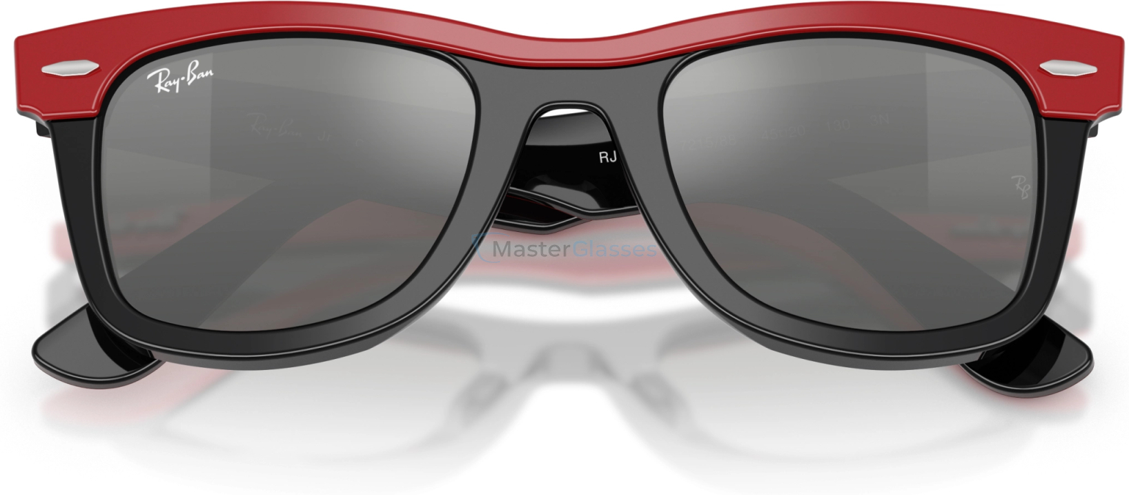 Детские солнцезащитные очки Ray-Ban RJ9140S 721588 Red