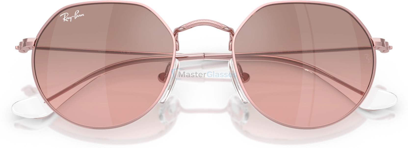Детские солнцезащитные очки Ray-Ban JUNIOR JACK RJ9565S 304/7E Pink