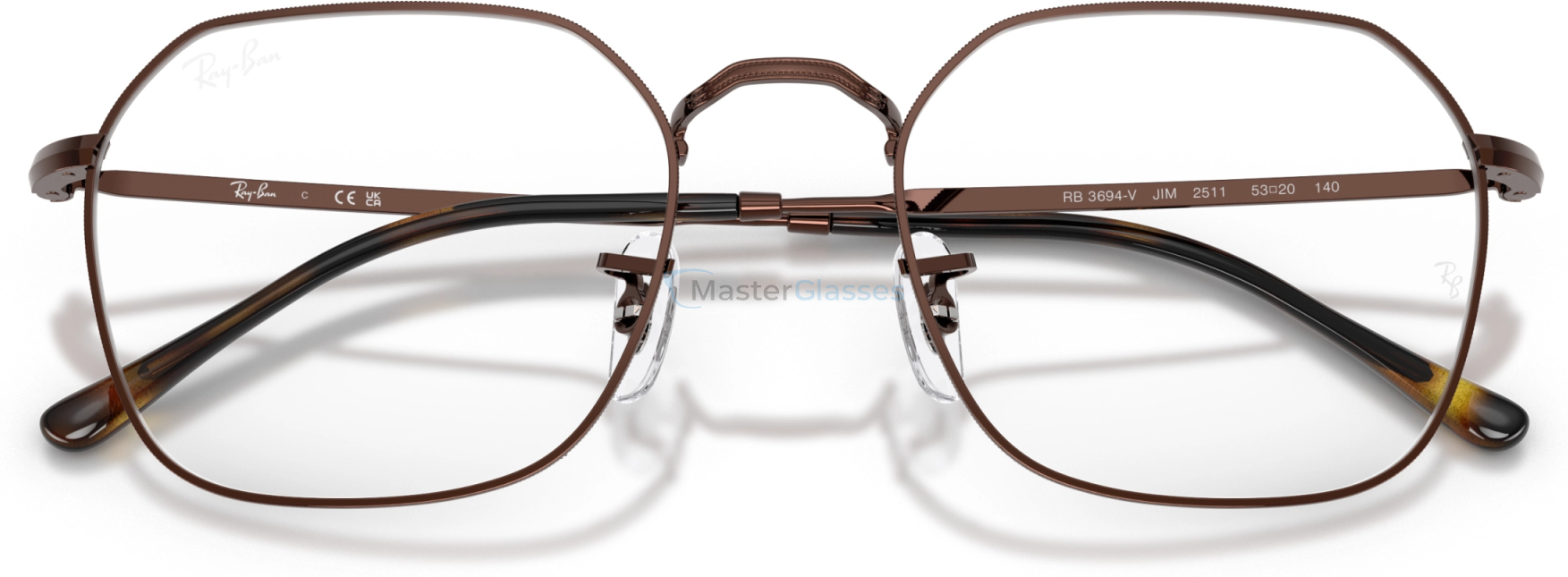 Оправа Ray-Ban JIM RX3694V 2511 Brown