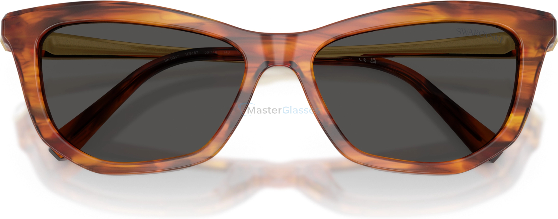 Солнцезащитные очки Swarovski SK6057 109187 Brown