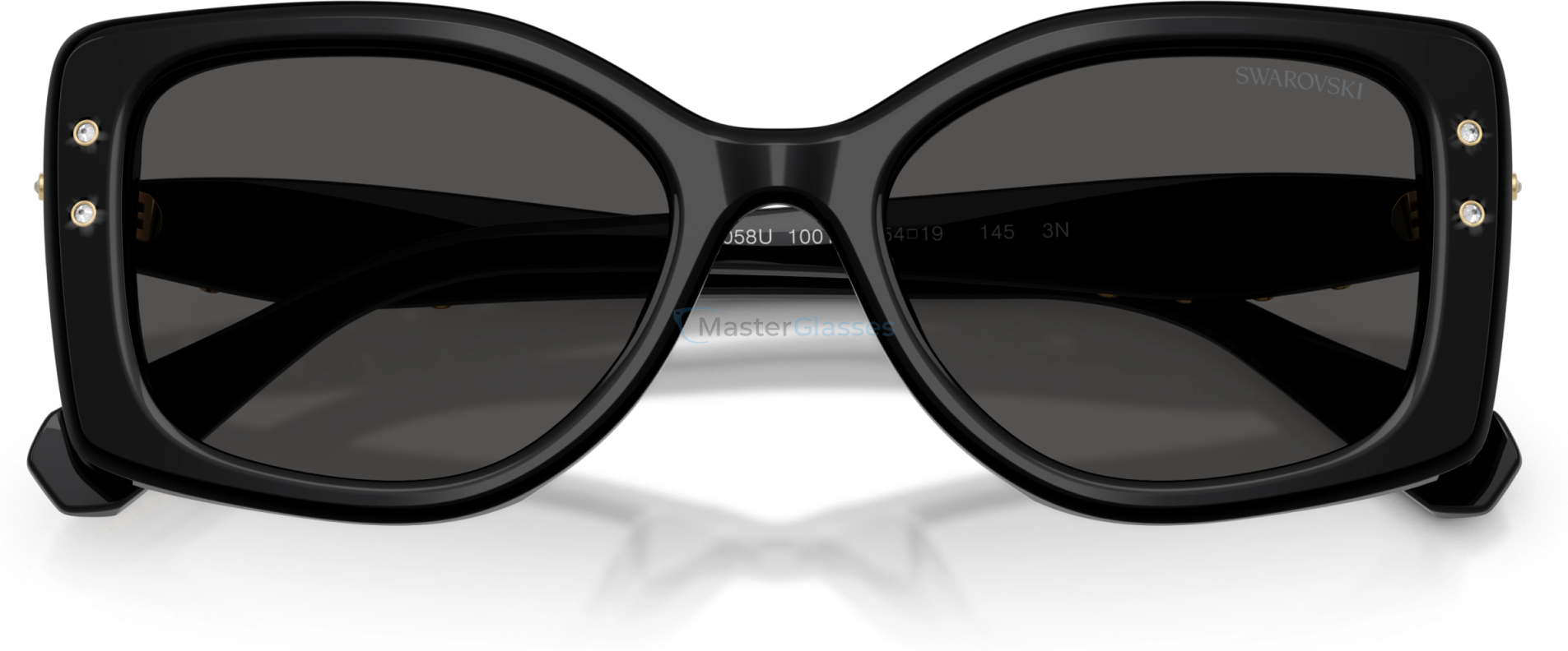 Солнцезащитные очки Swarovski SK6058U 100187 Black