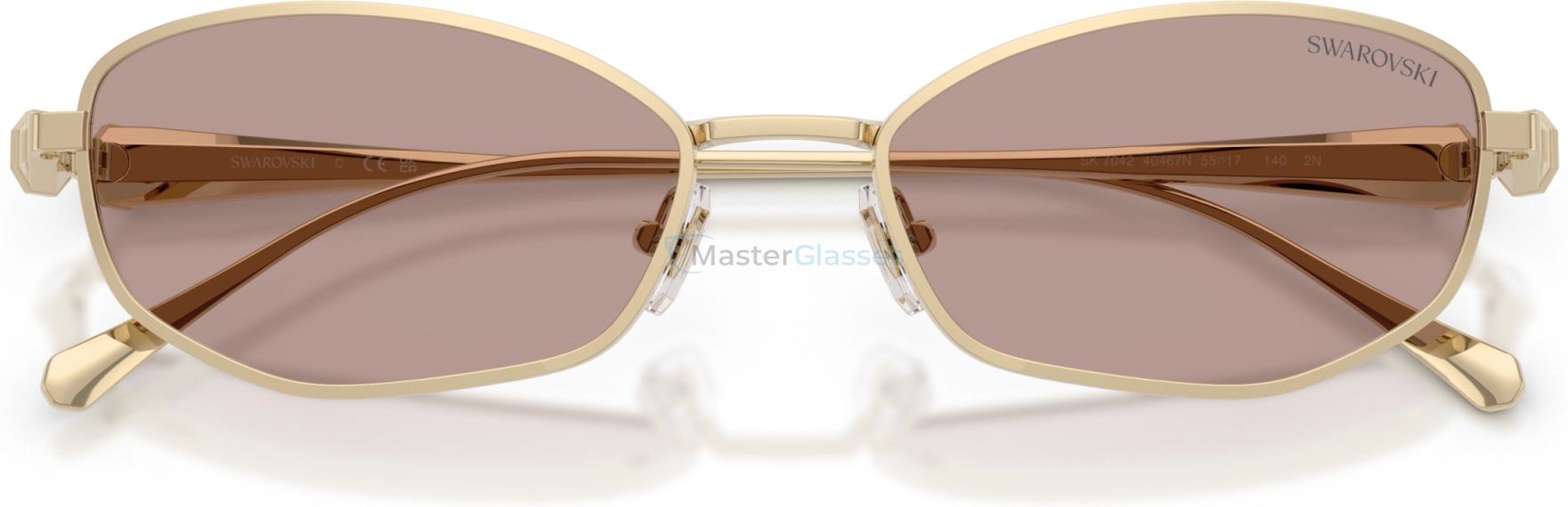 Солнцезащитные очки Swarovski SK7042 40467N Gold