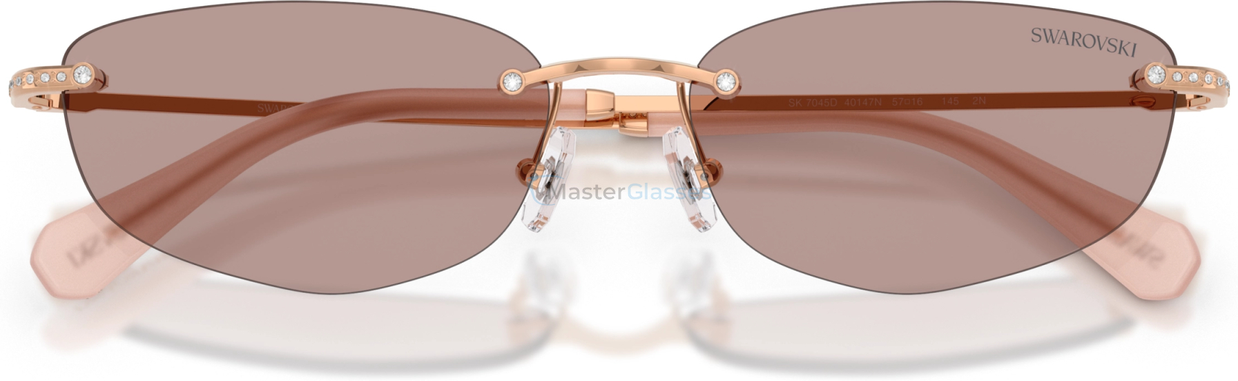 Солнцезащитные очки Swarovski SK7045D 40147N Gold