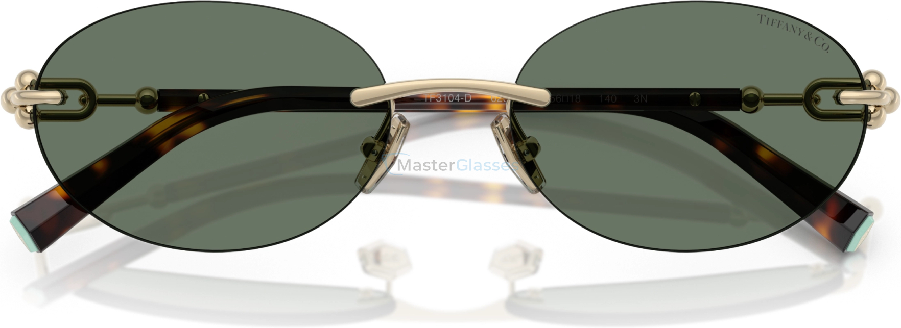 Солнцезащитные очки Tiffany TF3104D 623882 Gold