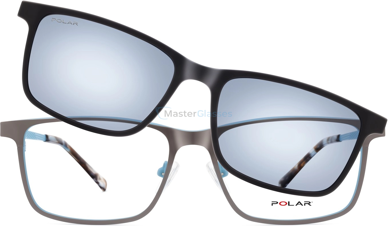 Оправа с солнцезащитным клипоном Polar 8017 col. 14 CLIP-ON