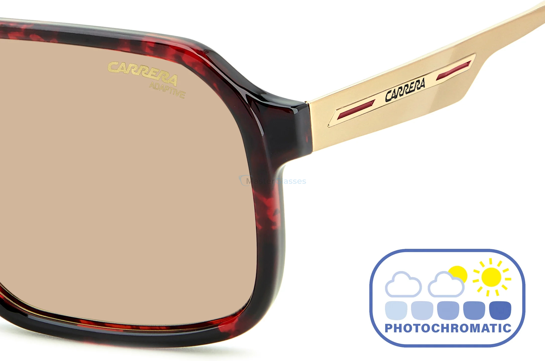 Солнцезащитные очки (фотохромные) CARRERA VICTORY C 27/S 0UC Red Havana