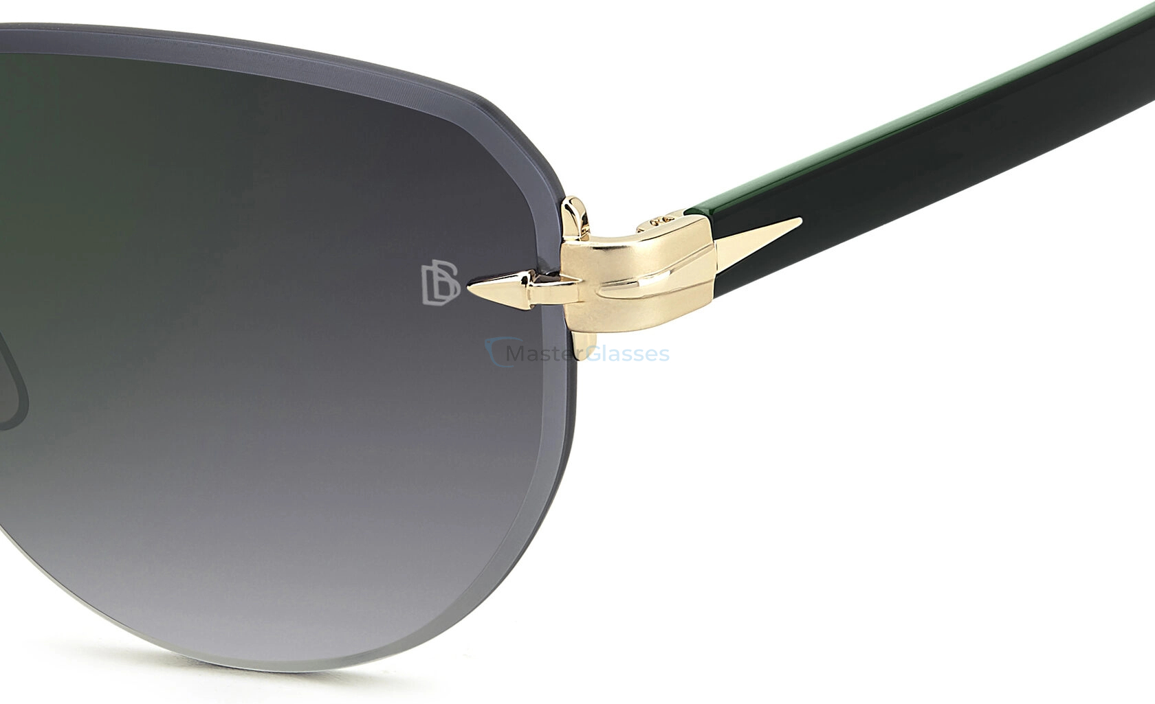 Солнцезащитные очки DAVID BECKHAM DB 7144/S PEF Gold Green