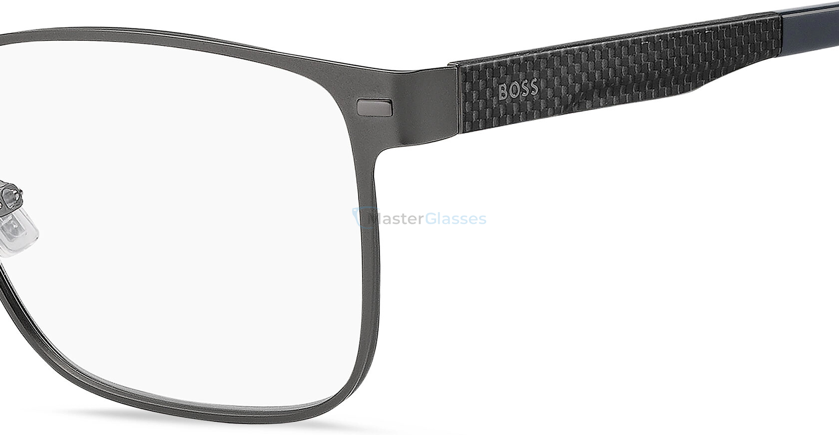 Оправа HUGO BOSS 1842 R80 Matte Dark Ruthenium