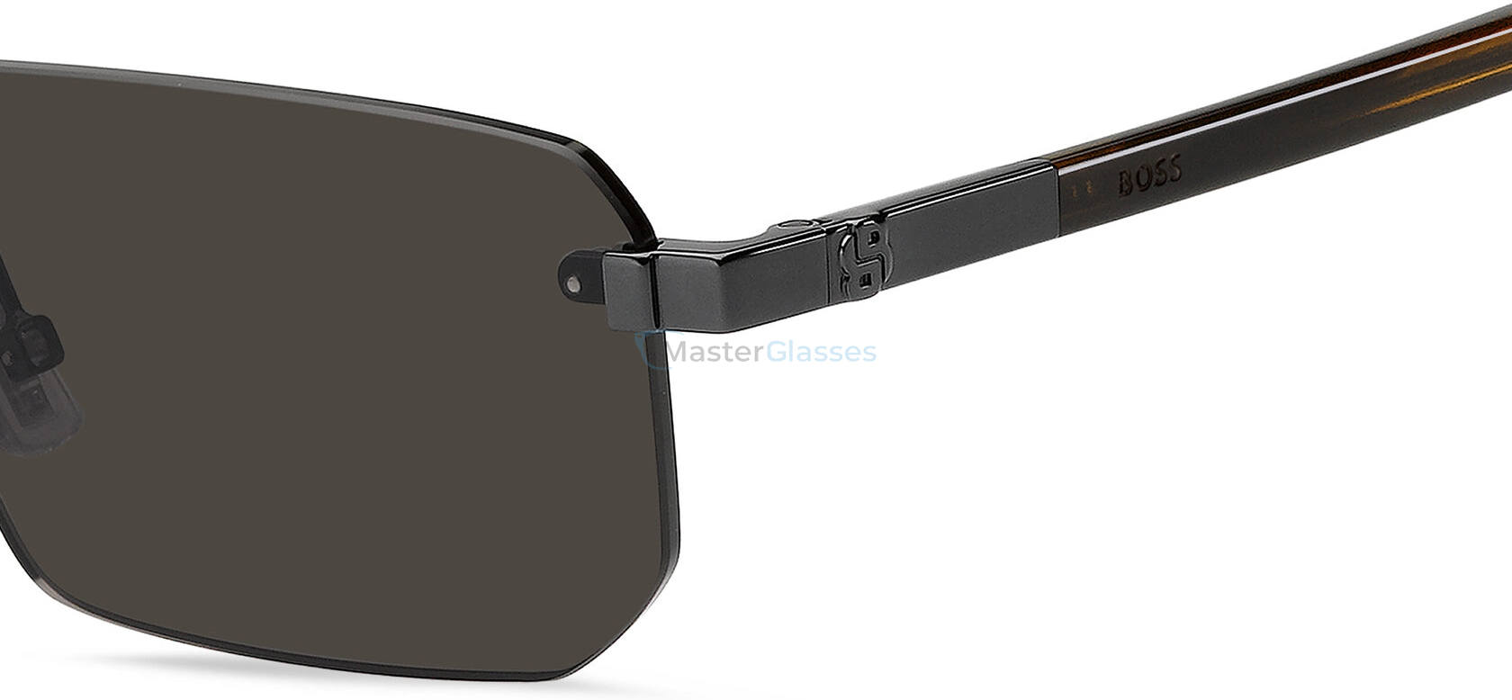 Солнцезащитные очки HUGO BOSS 1918/S V81 Dark Ruthenium Black