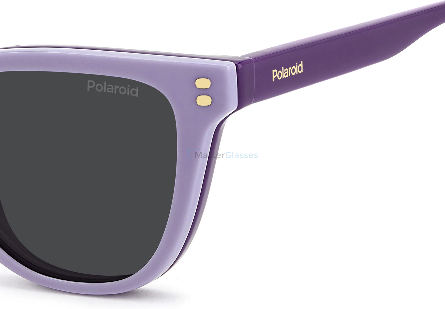 Детская оправа с солнцезащитным клипоном POLAROID KIDS PLD D852/C B3V Violet