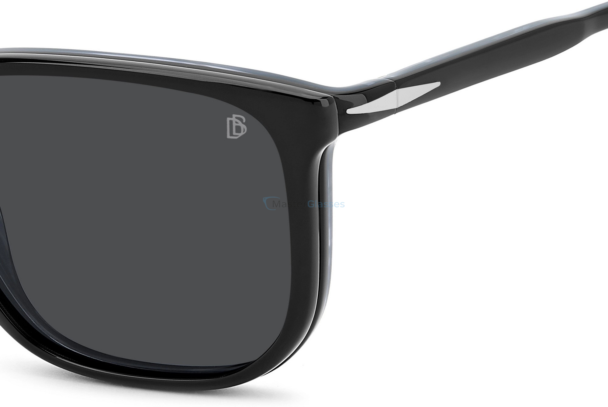 Оправа с солнцезащитным клипоном DAVID BECKHAM DB 1210/C 88M Black Striped Blue