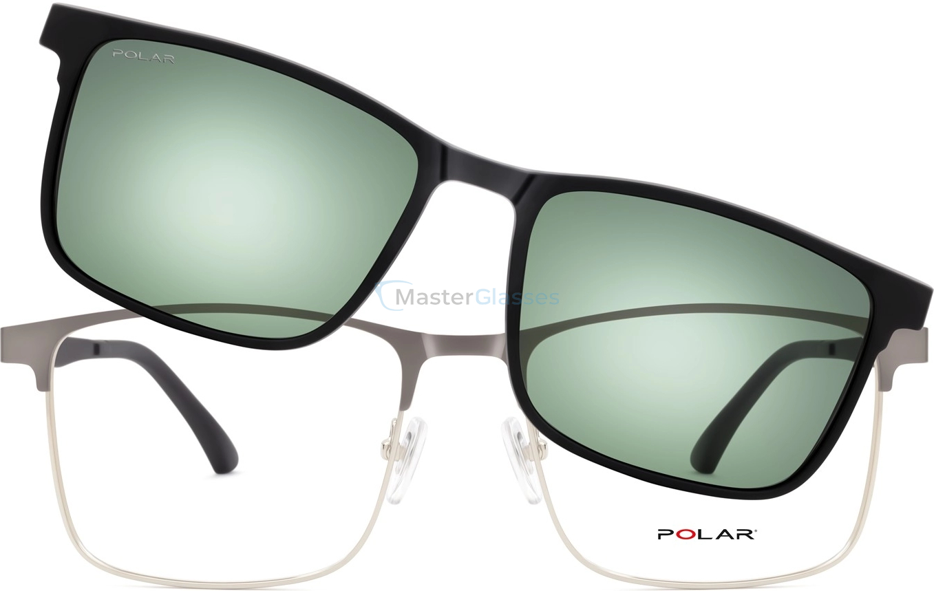 Оправа с солнцезащитным клипоном Polar 8001 col. 48 CLIP-ON