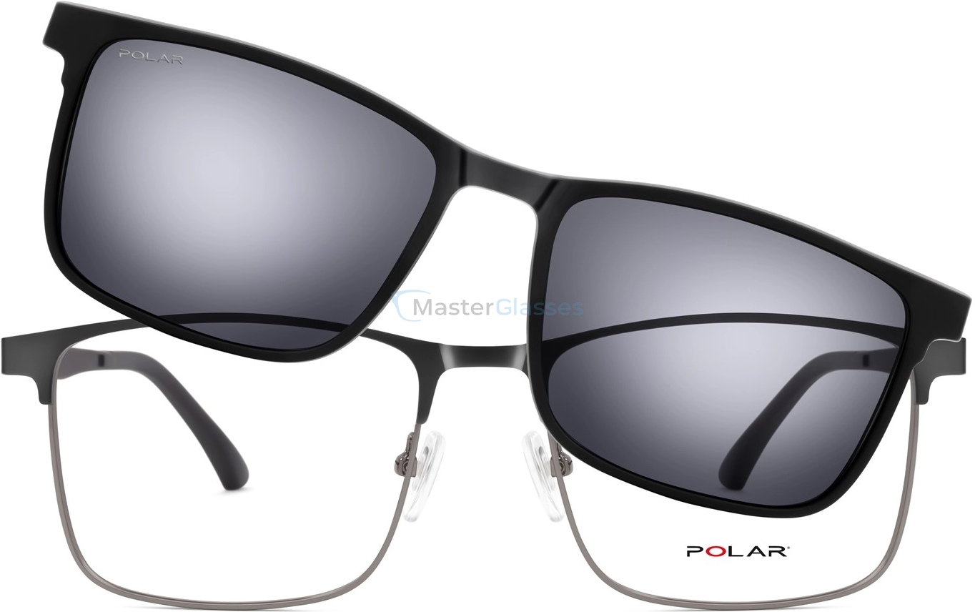 Оправа с солнцезащитным клипоном Polar 8001 col. 76 CLIP-ON