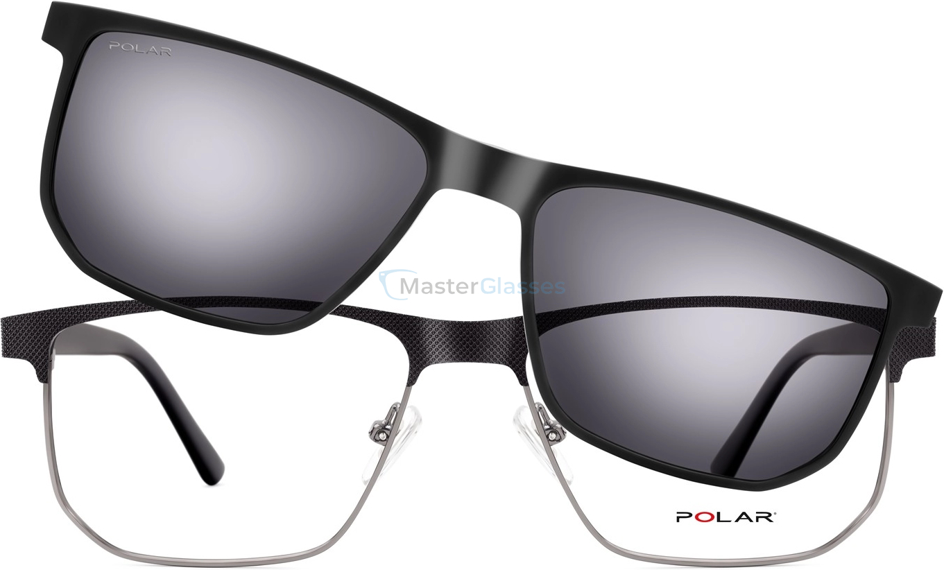 Оправа с солнцезащитным клипоном Polar 8002 col. 76 CLIP-ON