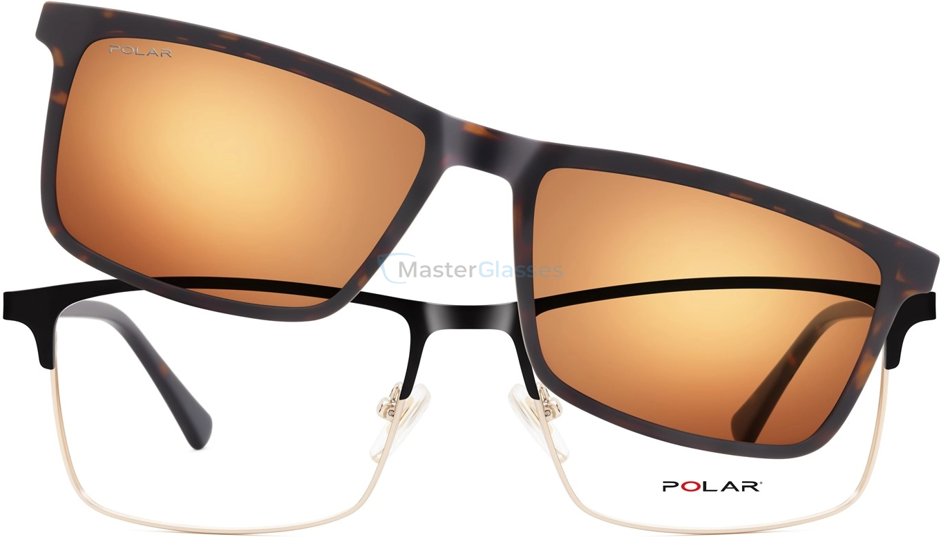 Оправа с солнцезащитным клипоном Polar 8003 col. 478 CLIP-ON
