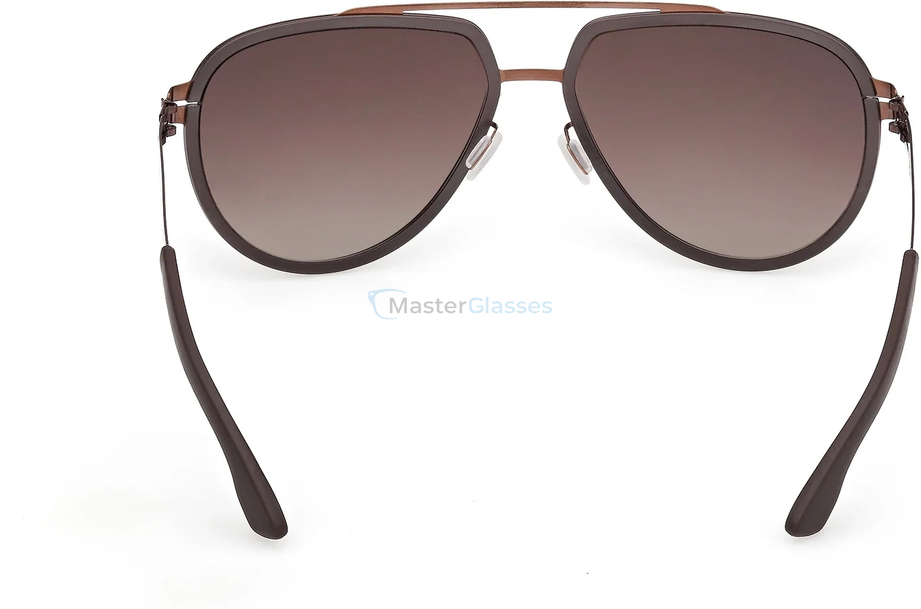 Солнцезащитные очки Ic! Berlin IC RHENIUM SHINY COPPER TEAK NOUGAT 59