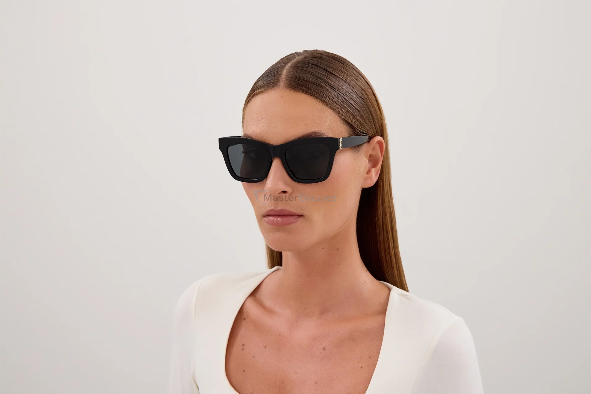Солнцезащитные очки Saint Laurent SL M156-001 52