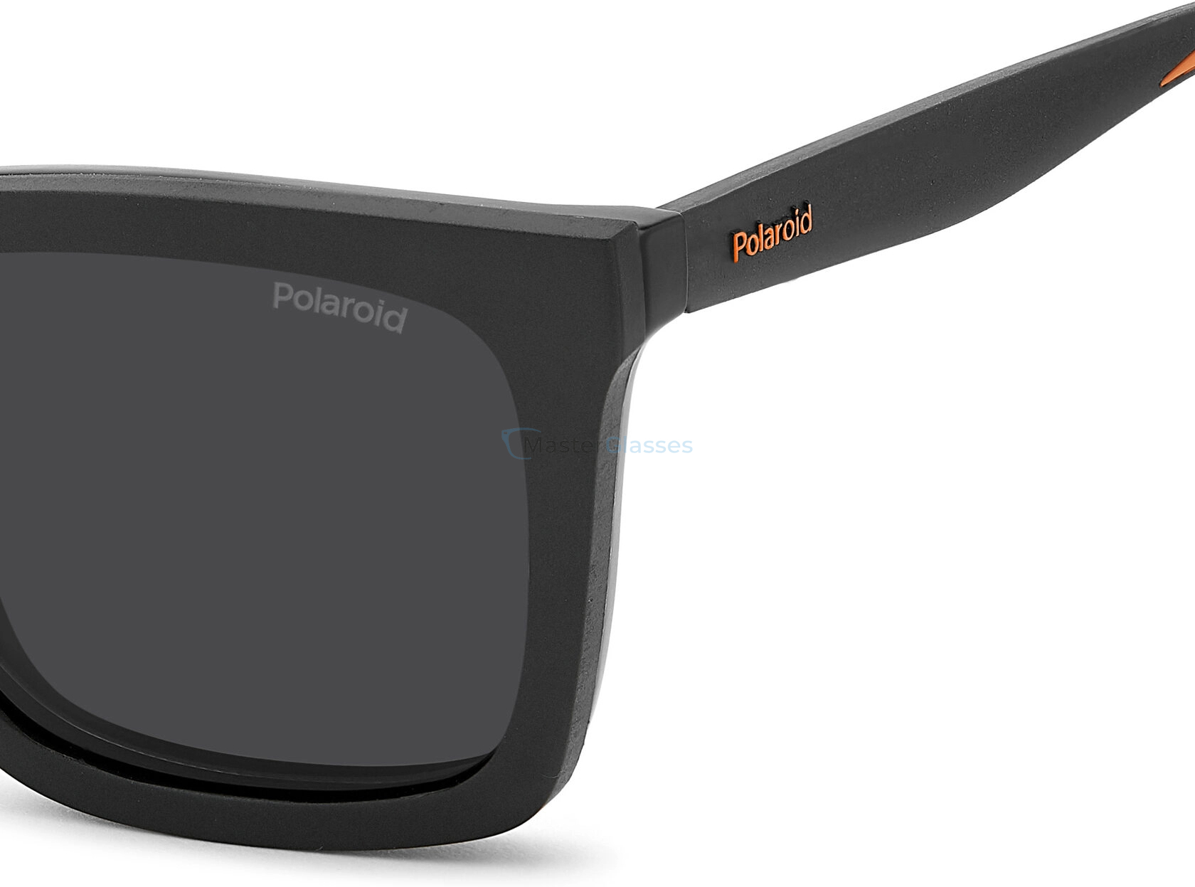 Оправа с солнцезащитным клипоном POLAROID PLD D591/C RC2 Matte Black Orange