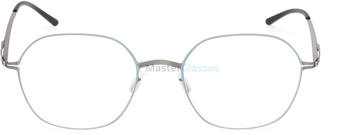 Оправа ic! berlin IC VIN SHINY GRAPHITE-VENICE GREEN CIRCLE BLACK 51