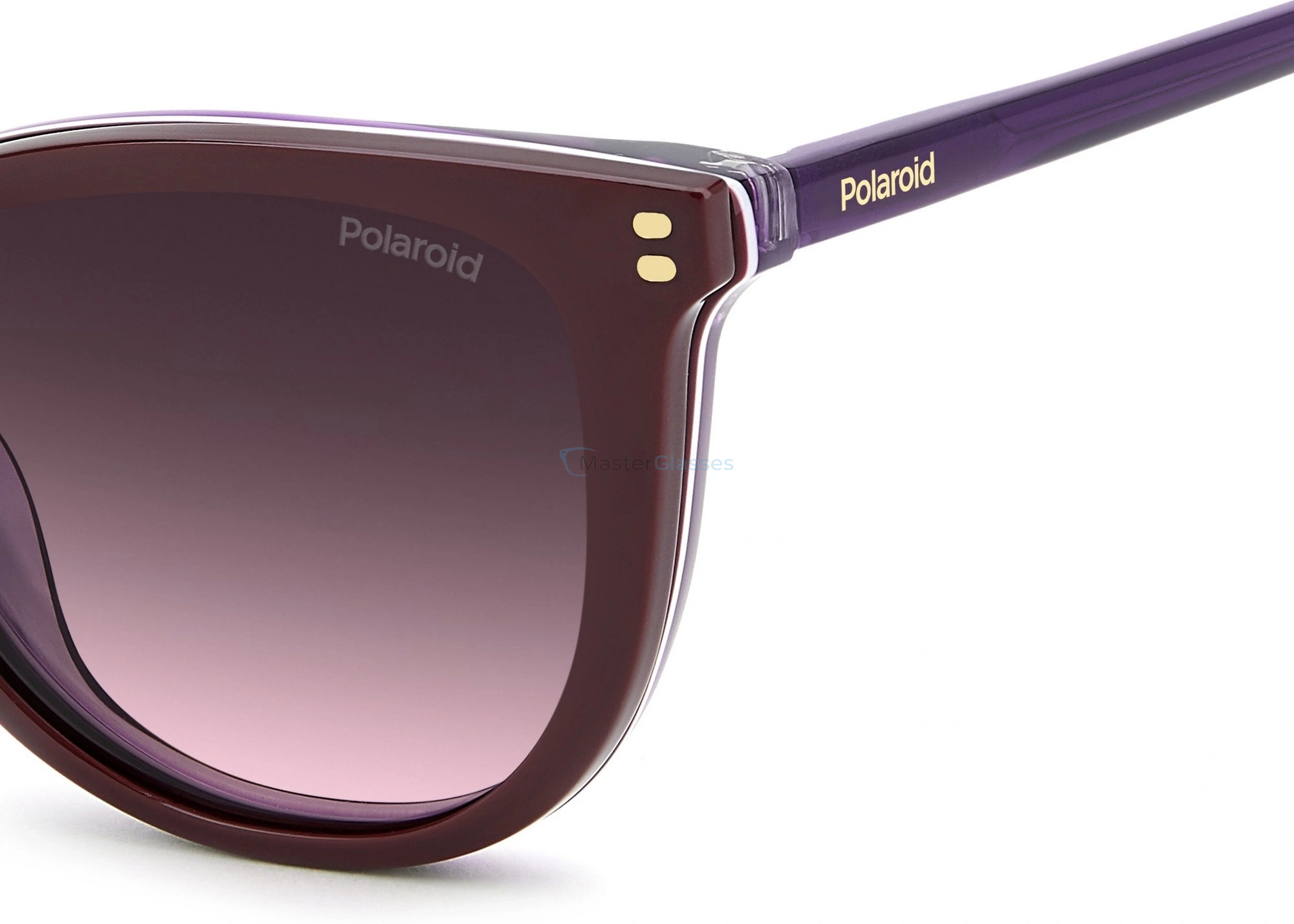 Оправа с солнцезащитным клипоном POLAROID PLD D605/C B3V Violet