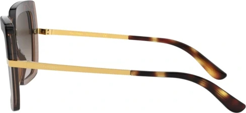 Солнцезащитные очки Dolce & Gabbana DG4373 325613 Top Havana On Transp Brown