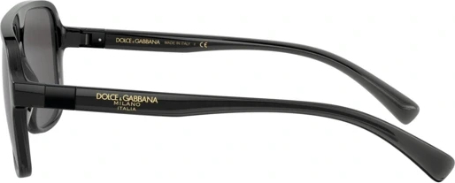 Солнцезащитные очки Dolce & Gabbana DG6134 325787 Transparent Grey/black