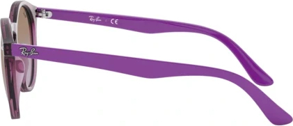Детские солнцезащитные очки Ray-Ban RJ9064S 706468 Transparent Fuxia