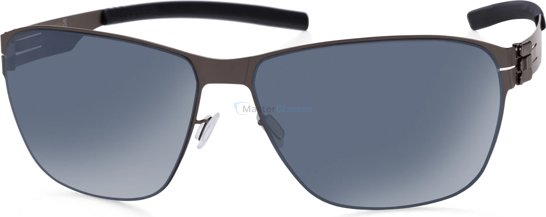 Солнцезащитные очки Ic! Berlin Robert H. Graphite Black Moonlight-Mirrored-Polarized Flex