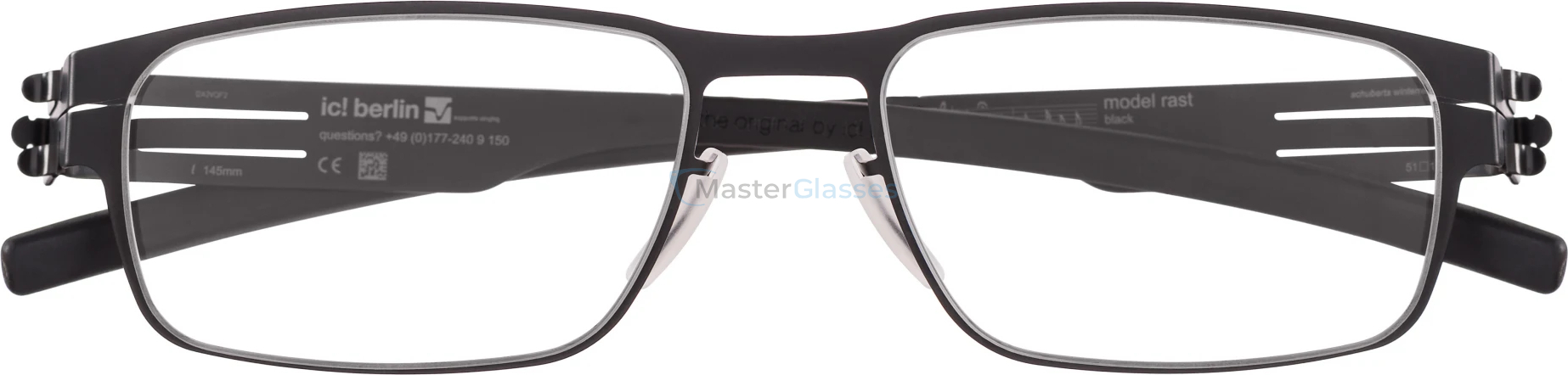 Оправа Ic! Berlin rast (flex) black rx-clear