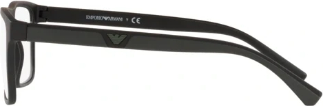 Оправа с солнцезащитными клипонами Emporio Armani EA4115 58531W Matte Black