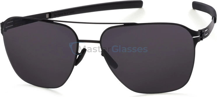 Солнцезащитные очки Ic! Berlin Jonathan I. Large Black Black-Clear Flex