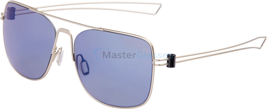 Солнцезащитные очки Momodesign 517 05 FULL RIM METAL SHINY GOLD - TRILECTION GUN BLUE LENSES