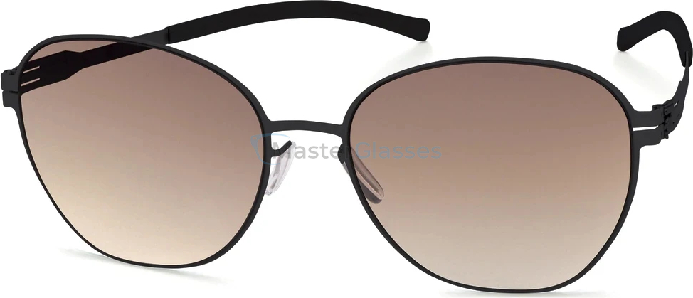 Солнцезащитные очки Ic! Berlin Judith W. Shiny Bronze Walnut Brown-Sand Mirrored Freitag