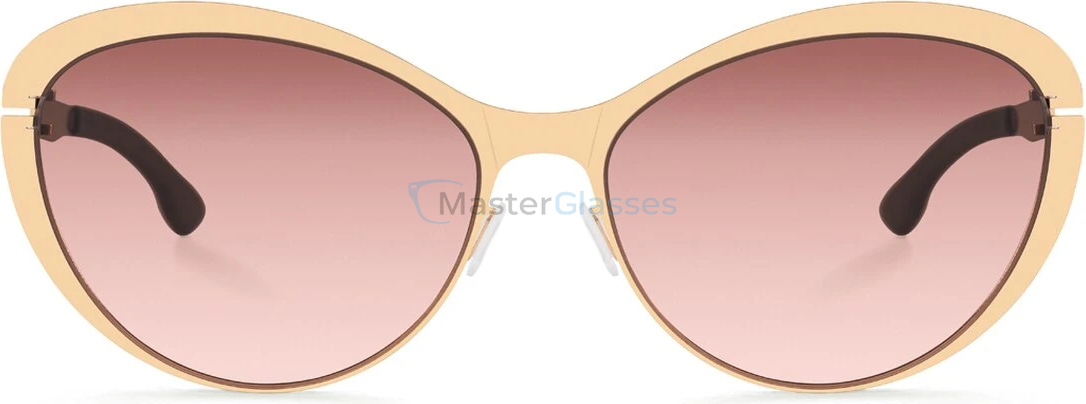 Солнцезащитные очки Ic! Berlin Mauerpark Rose-Gold Warm Grey Red Rocks Donnerstag