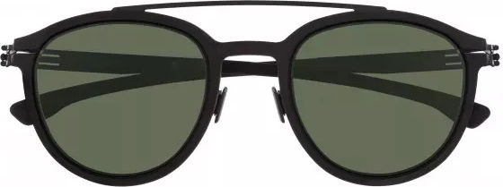 Солнцезащитные очки Ic! Berlin IB-No-Comply Black Green Polarized Rubber