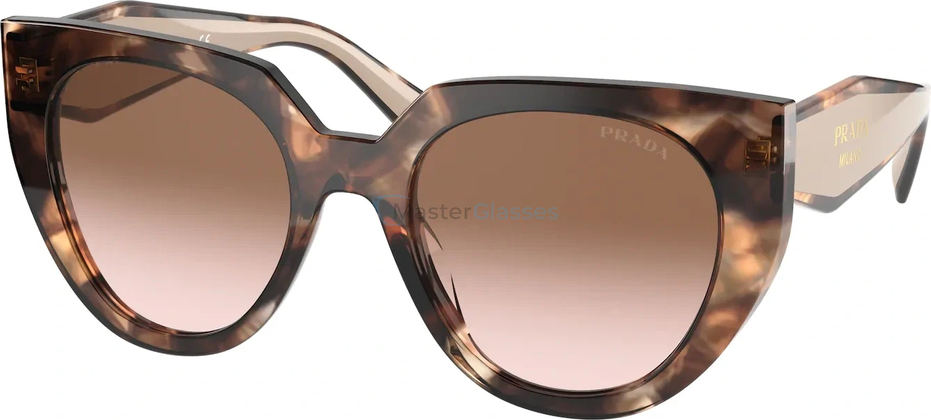 Солнцезащитные очки Prada PR 14WS 01R0A6 Caramel Tortoise/powder