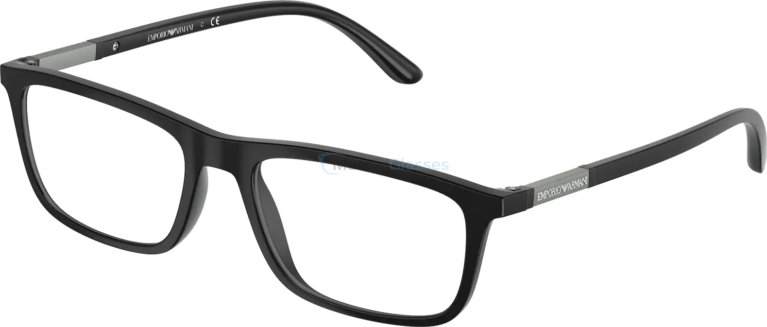 Оправа с солнцезащитными клипонами Emporio Armani EA4160 50421W Matte Black