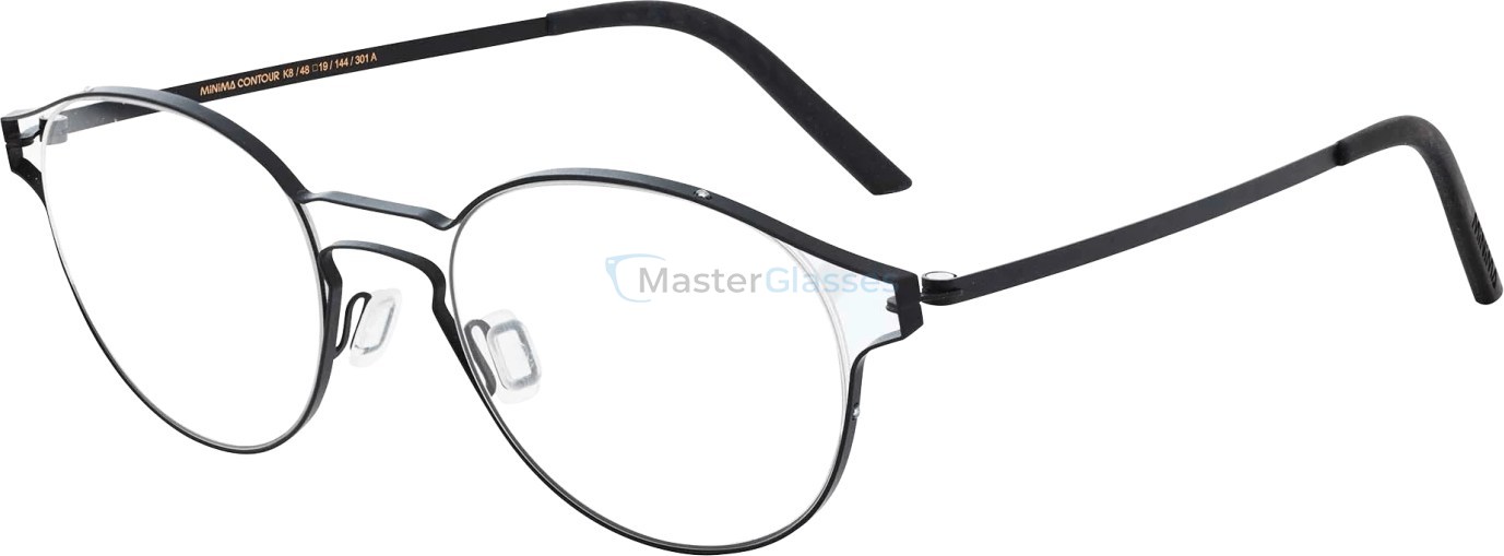 Оправа Minima CONTOUR K8 черный 301A