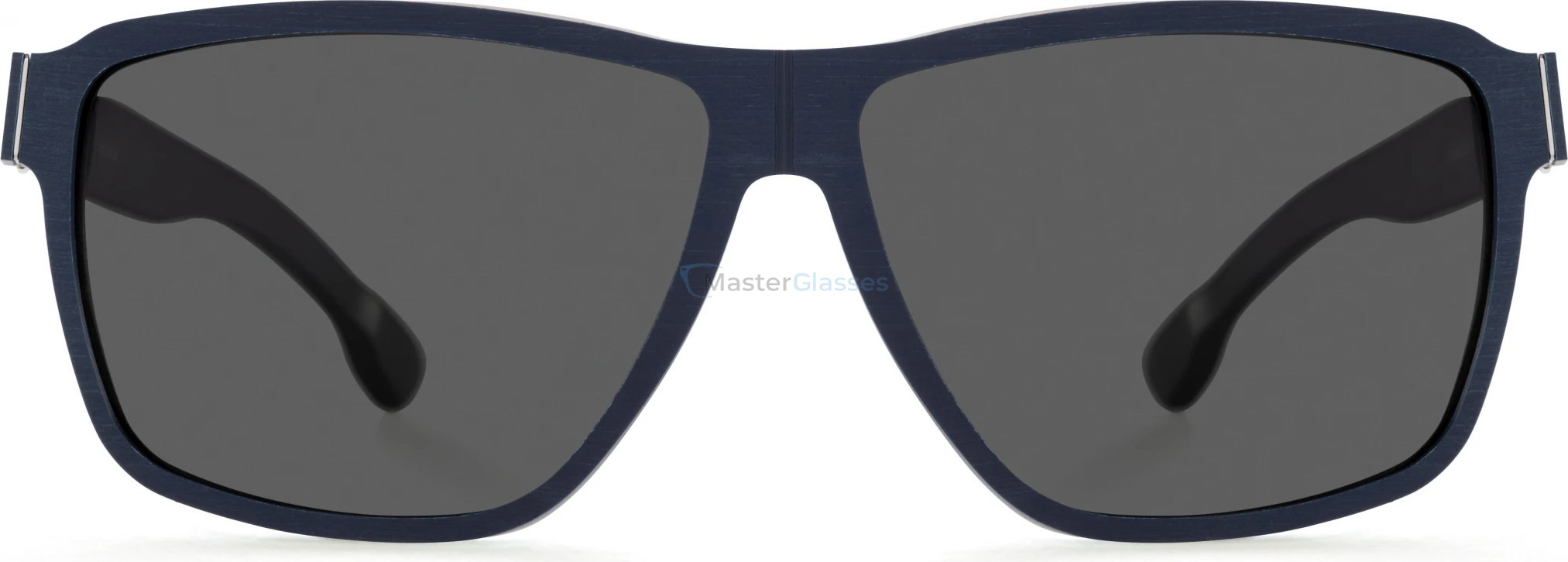 Солнцезащитные очки Ic! Berlin IB-Alpha True-Blue-Rough Chrome True Blue Matt Grey Polarized Mittwoch Long