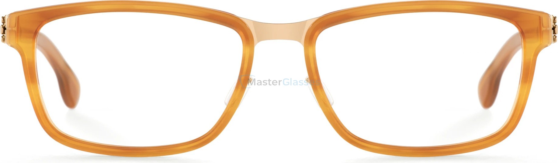 Оправа Ic! Berlin Ellner O. Rose-Gold-Amur RX-Clear Mittwoch