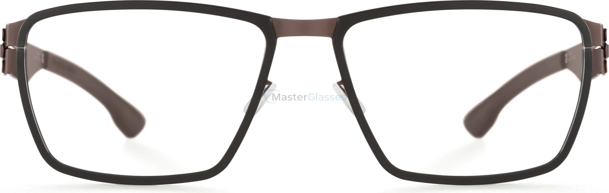 Оправа Ic! Berlin Nitrogen Teak-Black Nougat RX-Clear Donnerstag