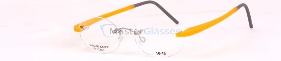 Детская оправа Minima J F407-46 S-43 желтый/серый